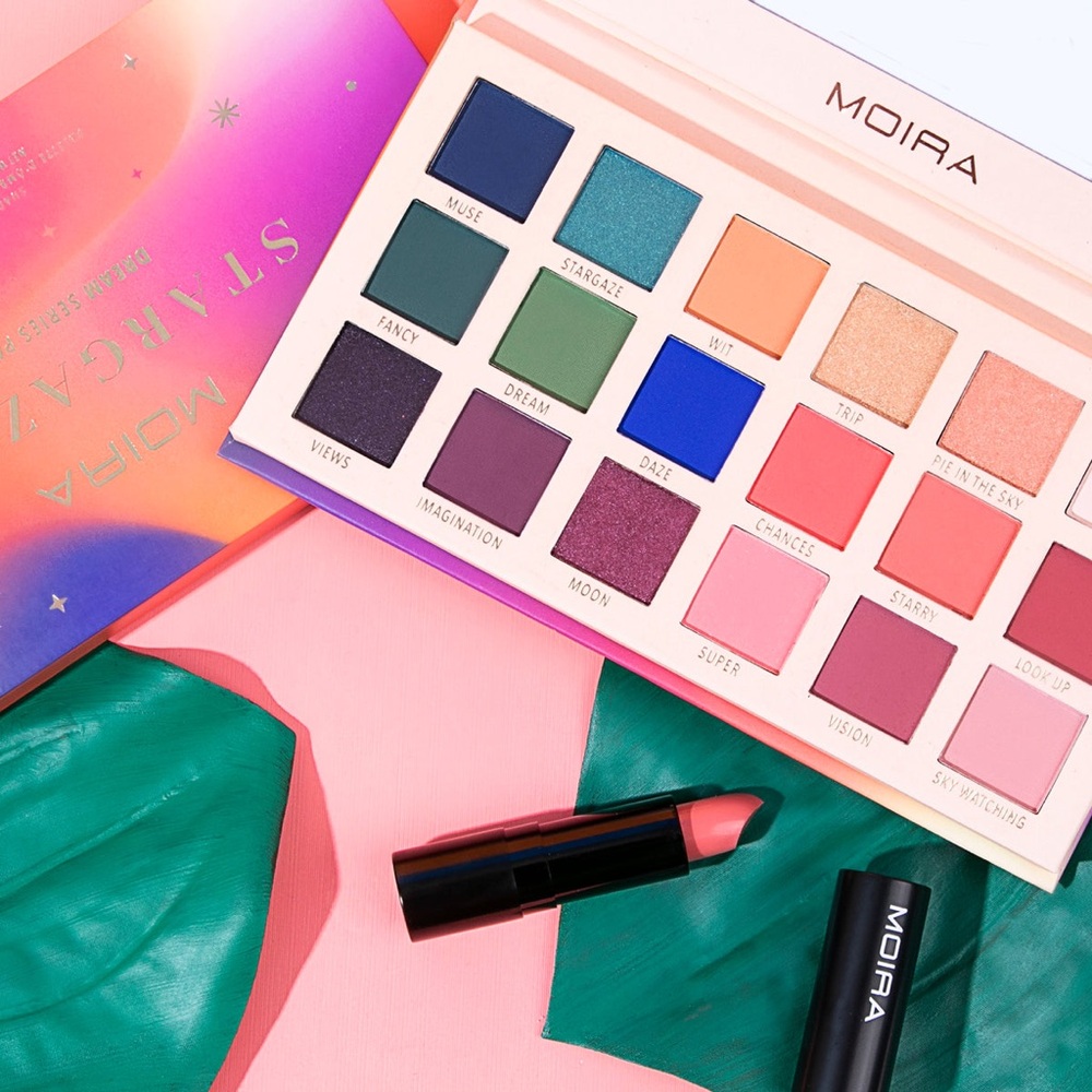 Moira Stargazing Eyeshadow Palette - 18 Vibrant Shades BNIB